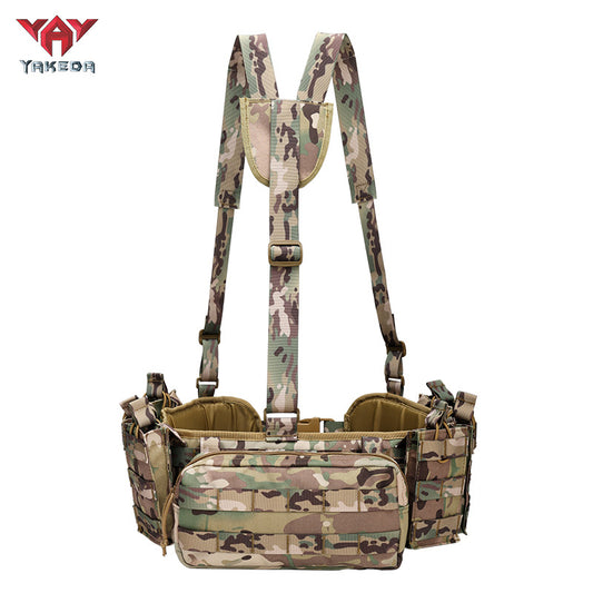 Tactical Belly Bag Outdoor Training Equipment Military Fan Tactical Vest
